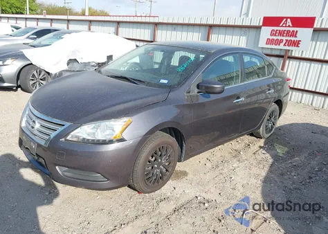 2015 Nissan Sentra Fe+ S/S/Sl/Sr/Sv from USA, damaged, VIN 3N1AB7AP2FL659828